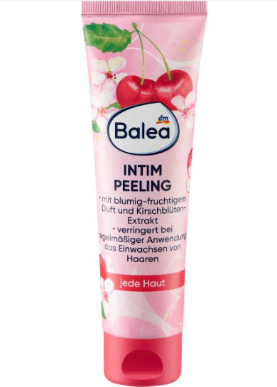 Gommage intime à l'extrait de fleur de cerisier, 100 ml