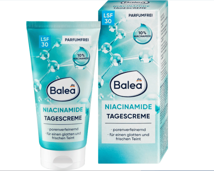 Crème visage à la niacinamide SPF 30, 50 ml