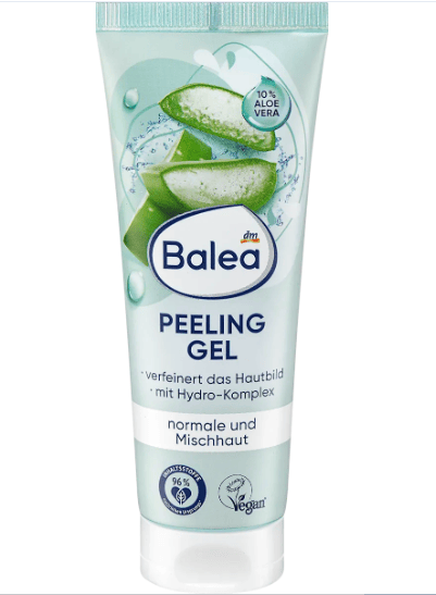 Gel exfoliant à l'aloe vera, 75 ml
