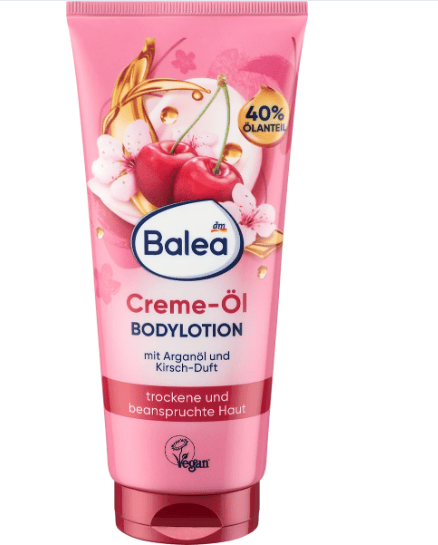 Lait corporel crème-huile à la cerise, 200 ml