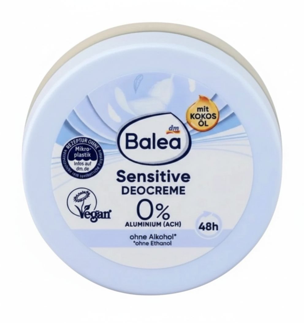 Crème déodorante pour peaux sensibles, 50 ml