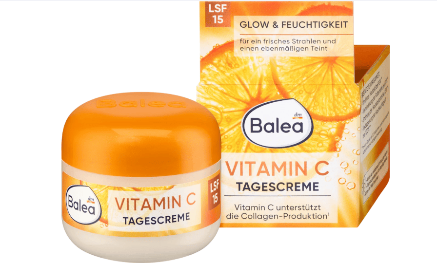 Crème visage à la vitamine C SPF 15, 50 ml