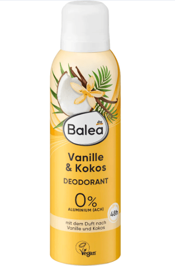Déodorant en spray vanille et noix de coco, 200 ml