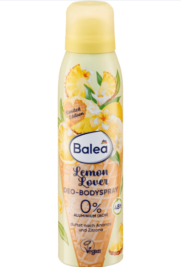Déodorant corporel en spray Lemon Lover, 150 ml